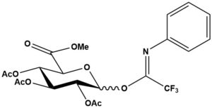 1-(2,2,2-Trifluoro-N-phenylacetimidate)-2,3,4-tri-O-acetyl-D-glucuronic Acid Methyl Ester